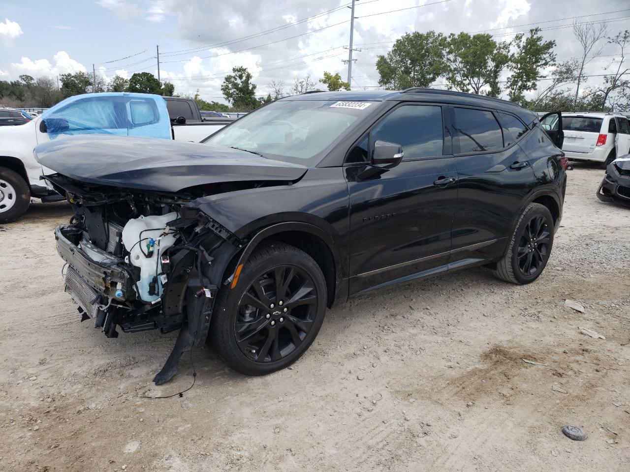 2022 CHEVROLET BLAZER RS VIN:3GNKBERS9NS234696