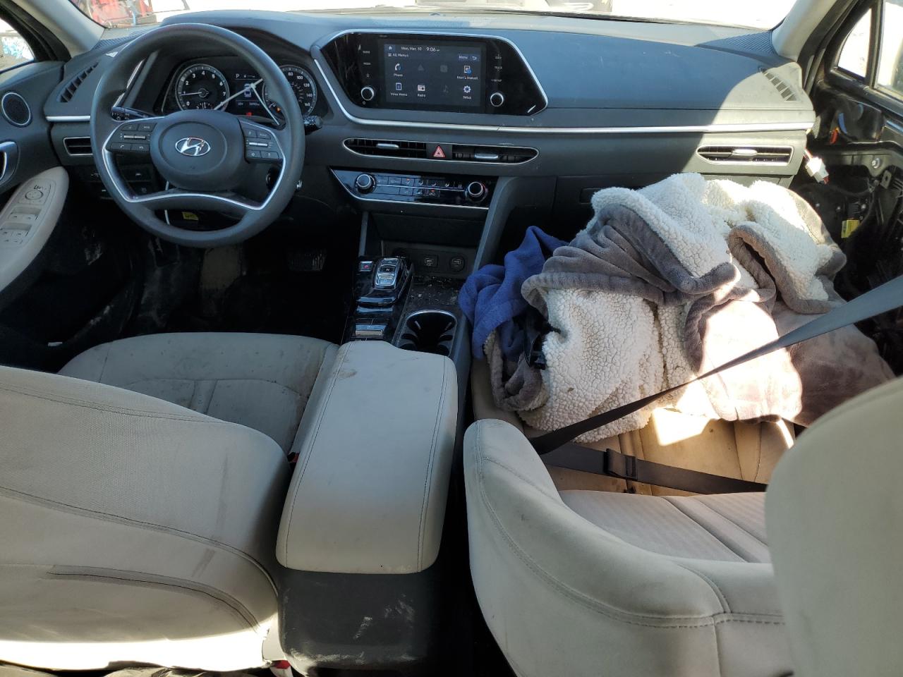 2022 HYUNDAI SONATA SE VIN:KMHL24JAXNA213461