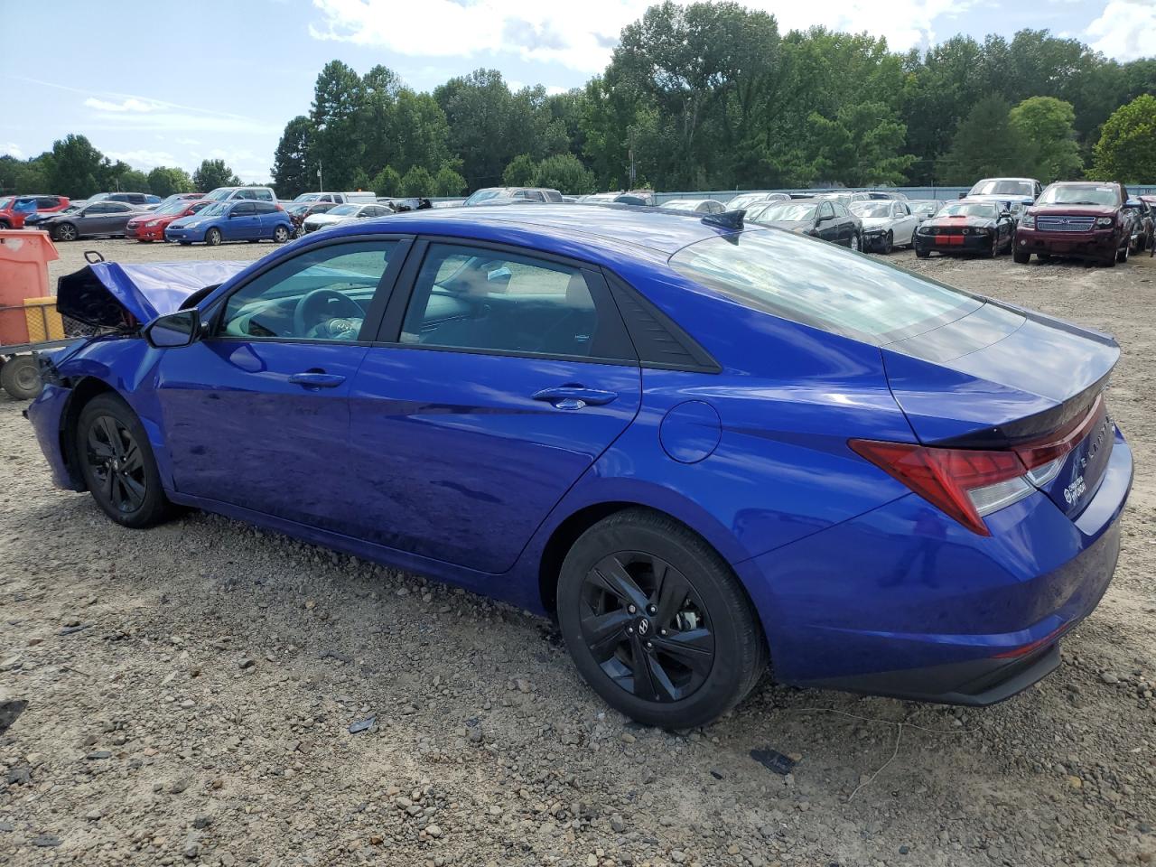 2023 HYUNDAI ELANTRA BLUE VIN:KMHLM4AJ7PU083439