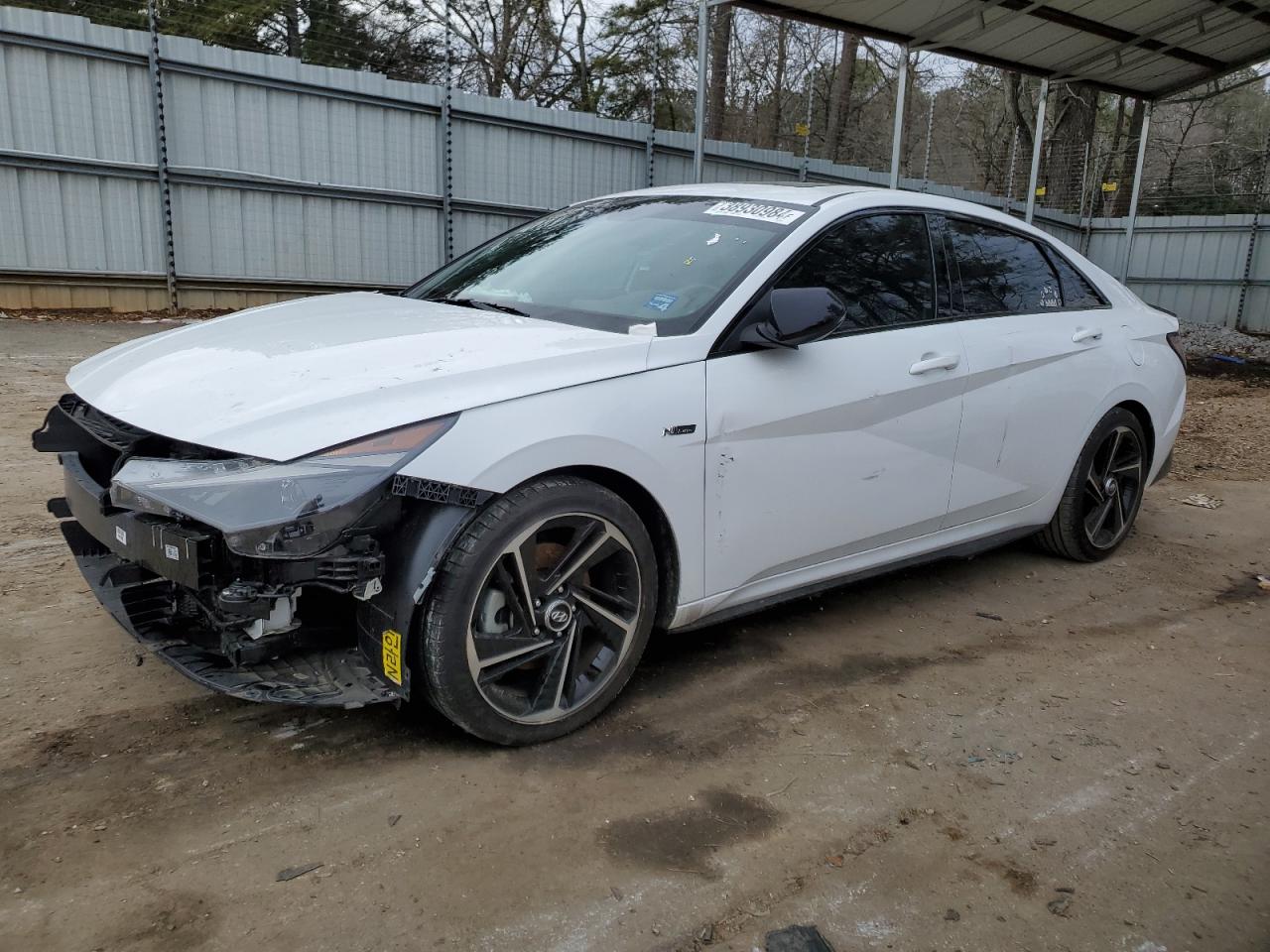 2022 HYUNDAI ELANTRA N LINE VIN:KMHLR4AFXNU358263
