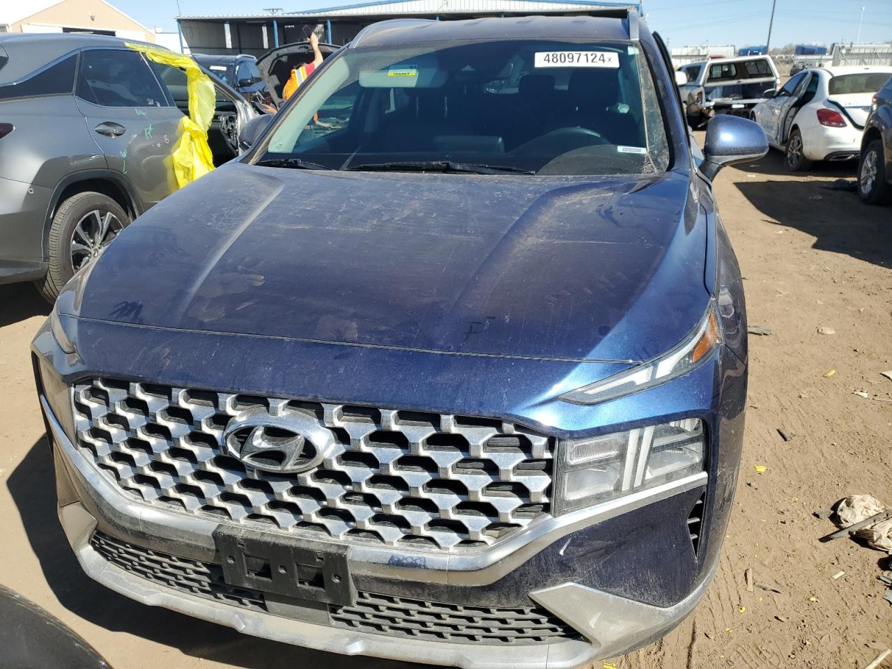 2022 HYUNDAI SANTA FE SEL VIN:5NMS2DAJ7NH461141