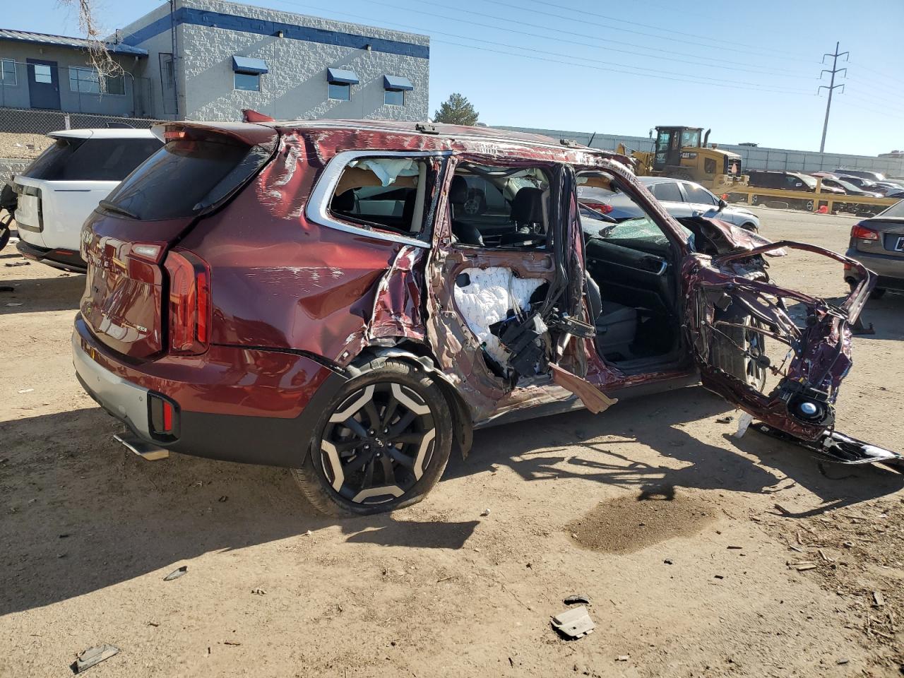 2023 KIA TELLURIDE S VIN:5XYP6DGC8PG400493