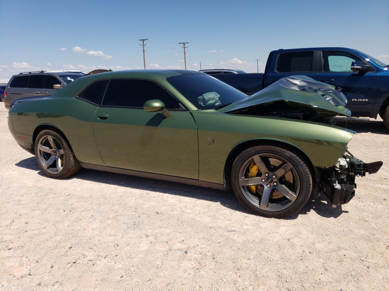 2023 DODGE CHALLENGER SRT HELLCAT VIN:2C3CDZC9XPH573711