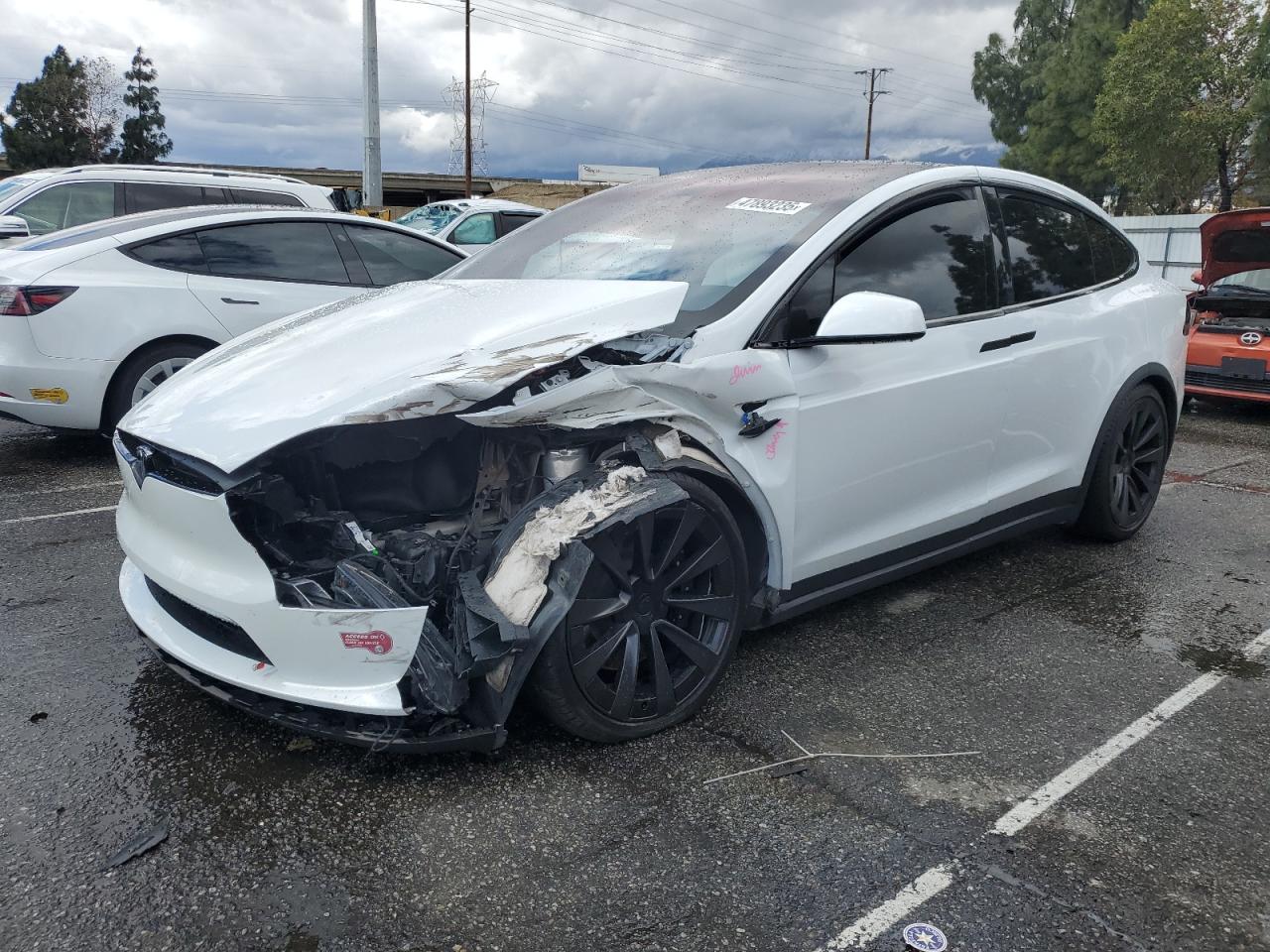 2023 TESLA MODEL X  VIN:7SAXCBE54PF405542