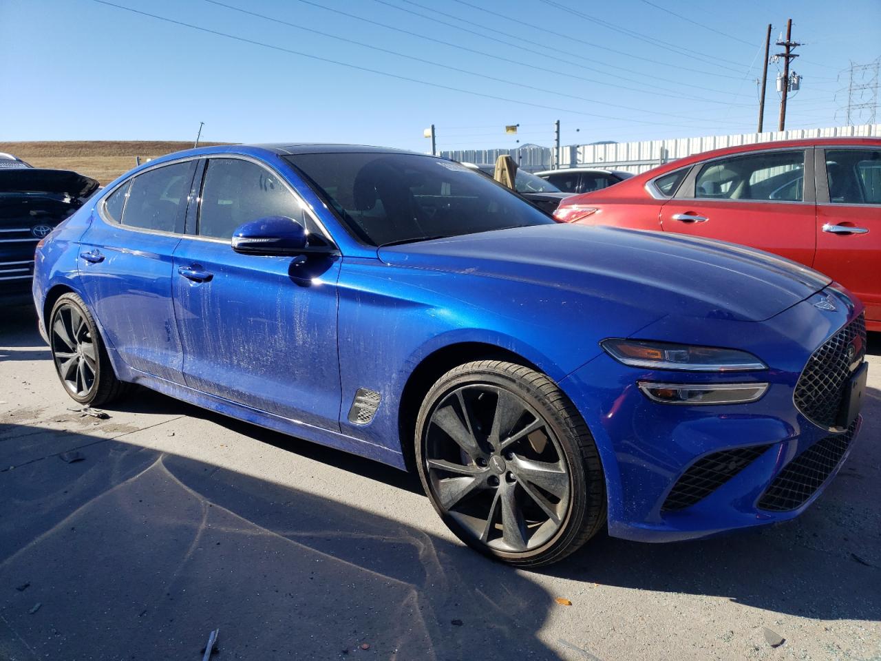 2023 GENESIS G70 BASE VIN:KMTG34TA6PU113019