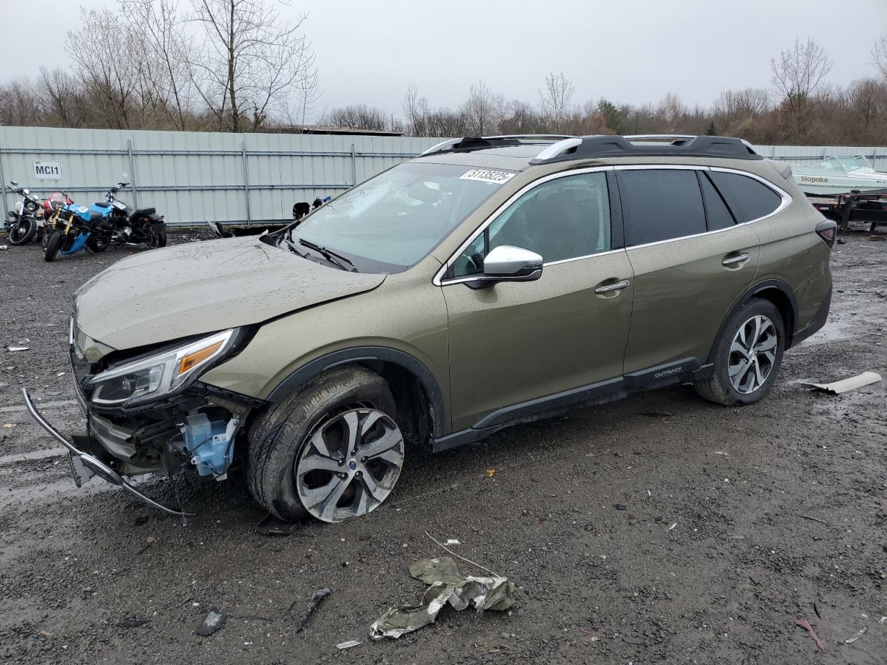 2022 SUBARU OUTBACK TOURING VIN:4S4BTGPD2N3205872