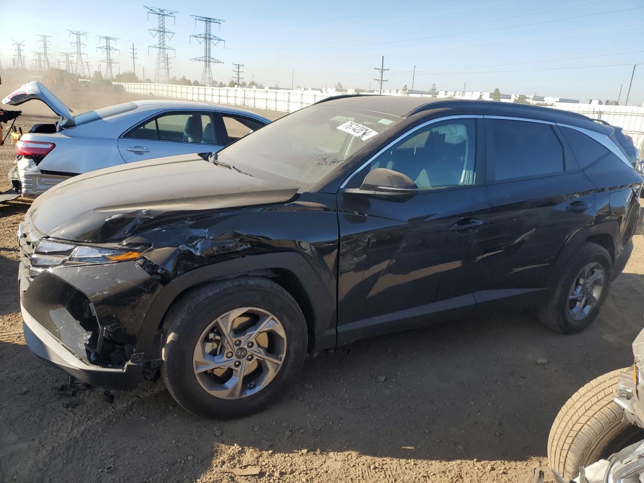 2022 HYUNDAI TUCSON SEL VIN:5NMJBCAE9NH137827