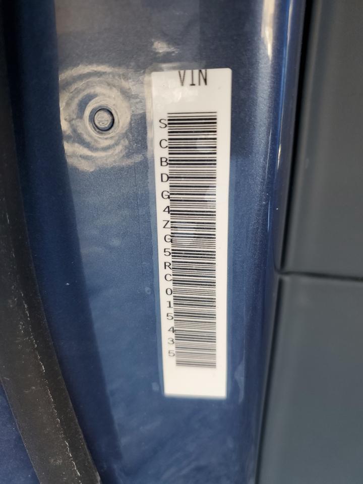 2024 BENTLEY CONTINENTAL GT VIN:SCBDG4ZG5RC015435