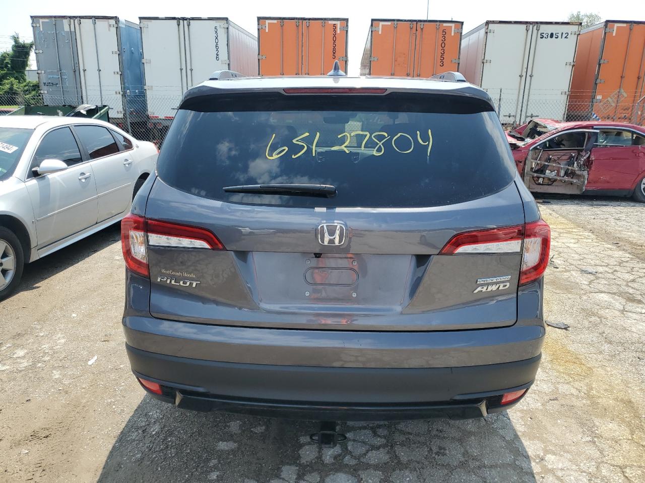 2022 HONDA PILOT SE VIN:5FNYF6H27NB088967