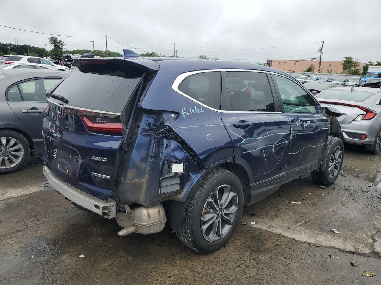 2022 HONDA CR-V EXL VIN:5J6RT6H89NL027497