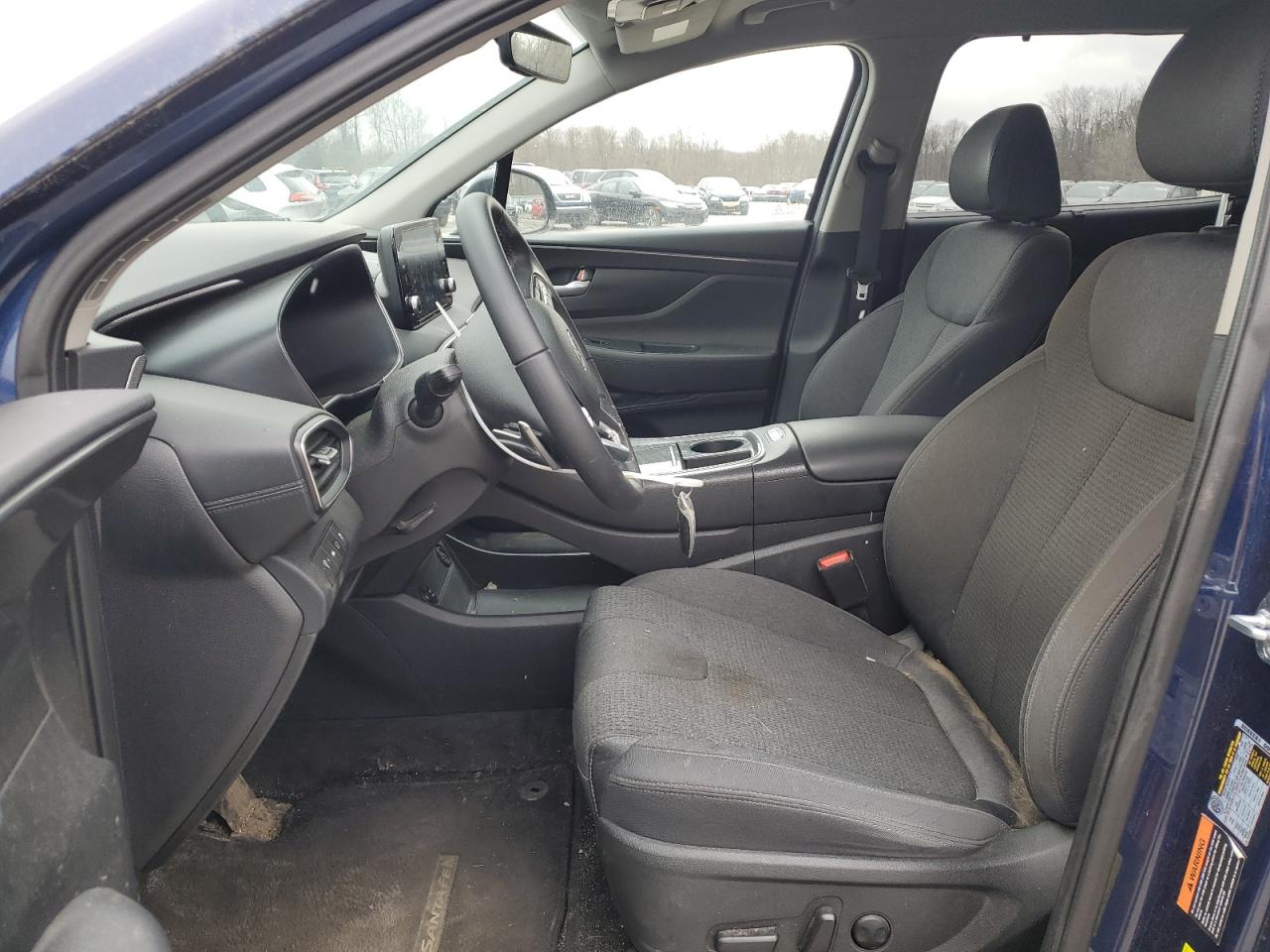 2022 HYUNDAI SANTA FE SEL VIN:5NMS6DAJ2NH480264