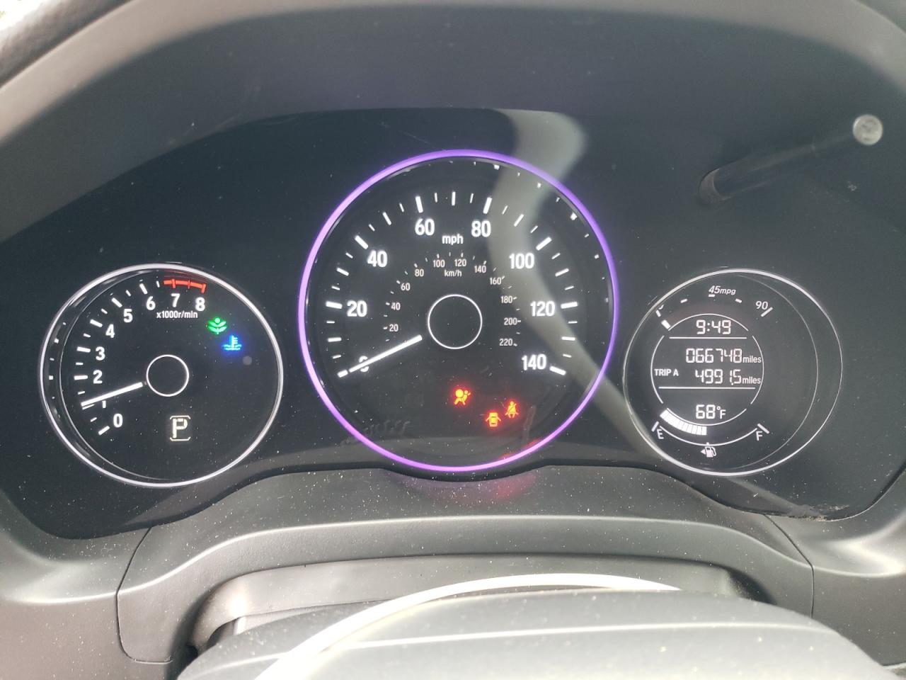 2022 HONDA HR-V LX VIN:3CZRU6H32NM720539