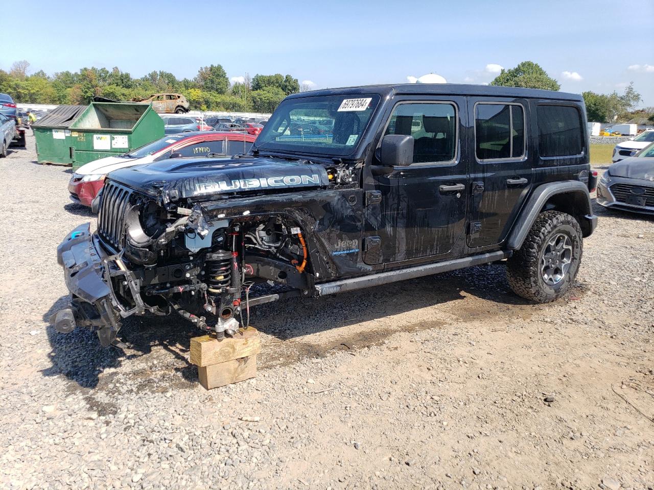 2023 JEEP WRANGLER RUBICON 4XE VIN:1C4JJXR67PW526621