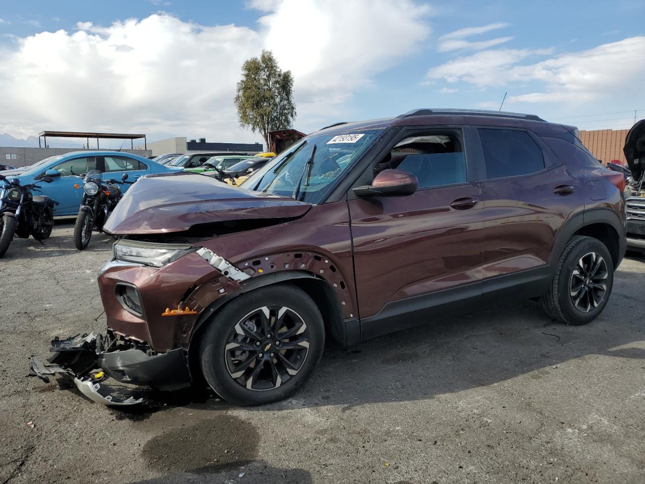 2022 CHEVROLET TRAILBLAZER LT VIN:KL79MPS28NB026406