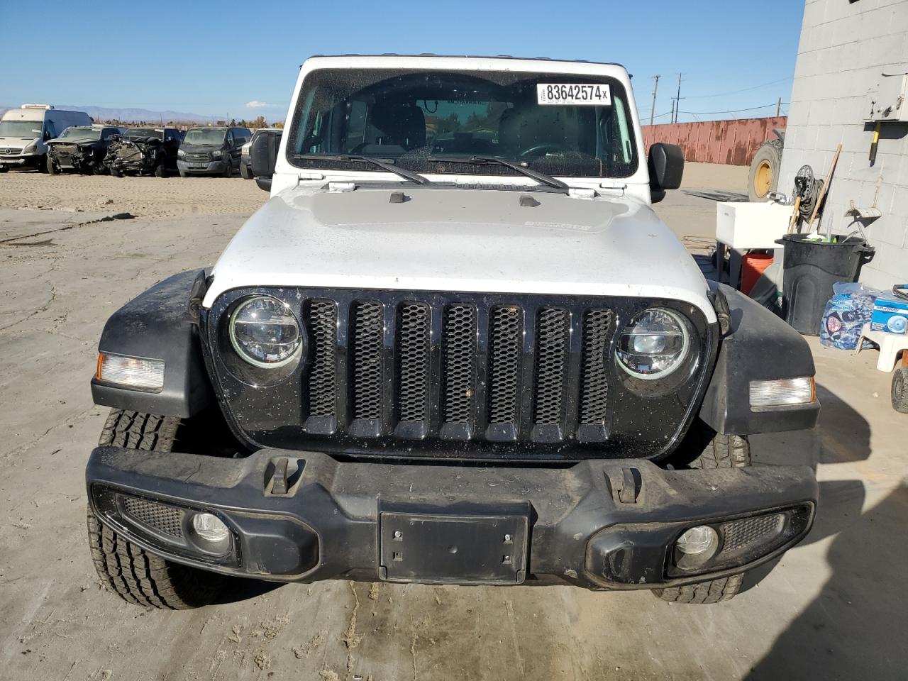 2022 JEEP WRANGLER UNLIMITED SPORT VIN:1C4HJXDG8NW140737