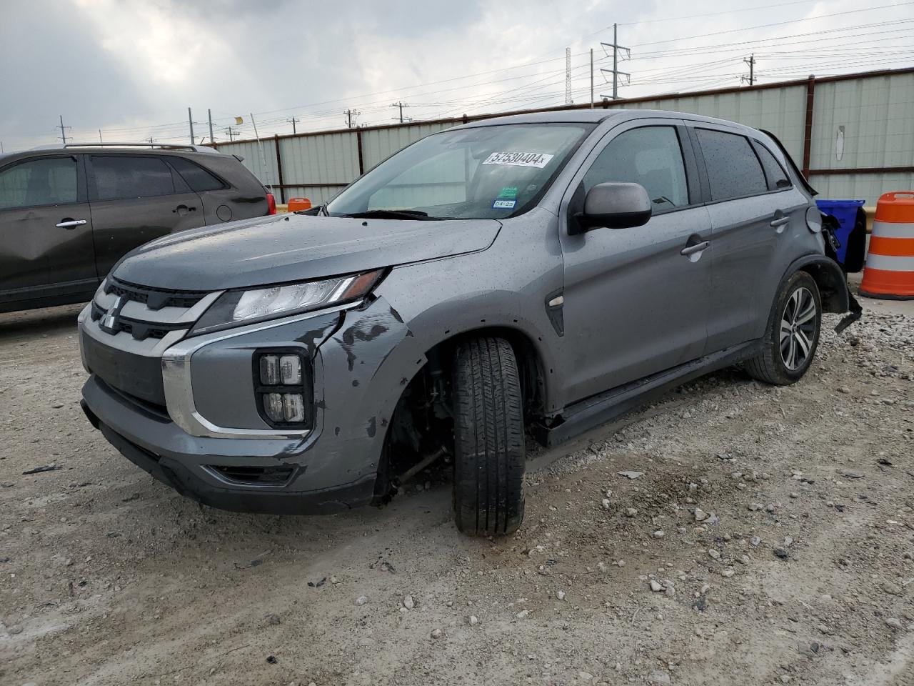 2022 MITSUBISHI OUTLANDER SPORT ES VIN:JA4APUAU0NU009817