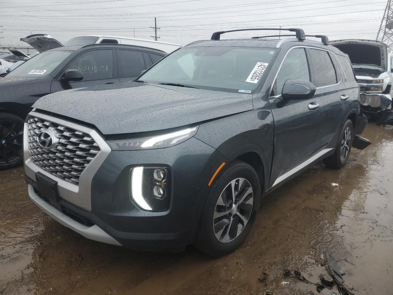 2022 HYUNDAI PALISADE SEL VIN:KM8R2DHE8NU467249