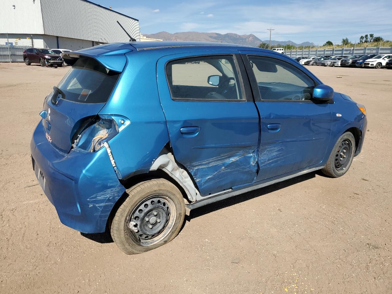 2022 MITSUBISHI MIRAGE ES VIN:ML32AUHJ4NH007748