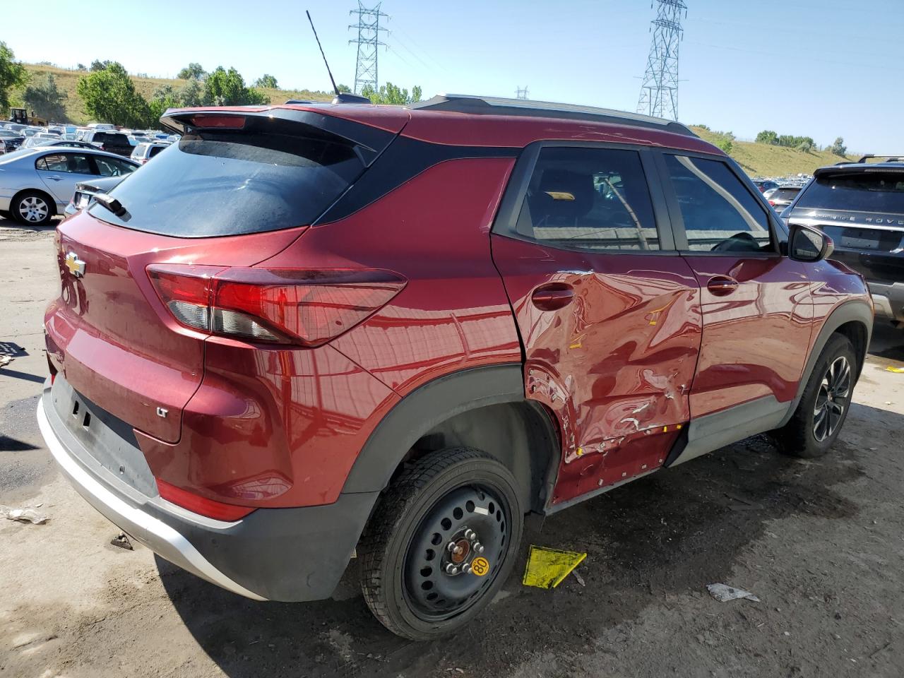 2022 CHEVROLET TRAILBLAZER LT VIN:KL79MRSL5NB131084