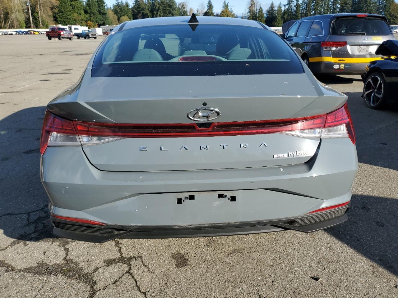 2022 HYUNDAI ELANTRA BLUE VIN:KMHLM4AJ4NU031652