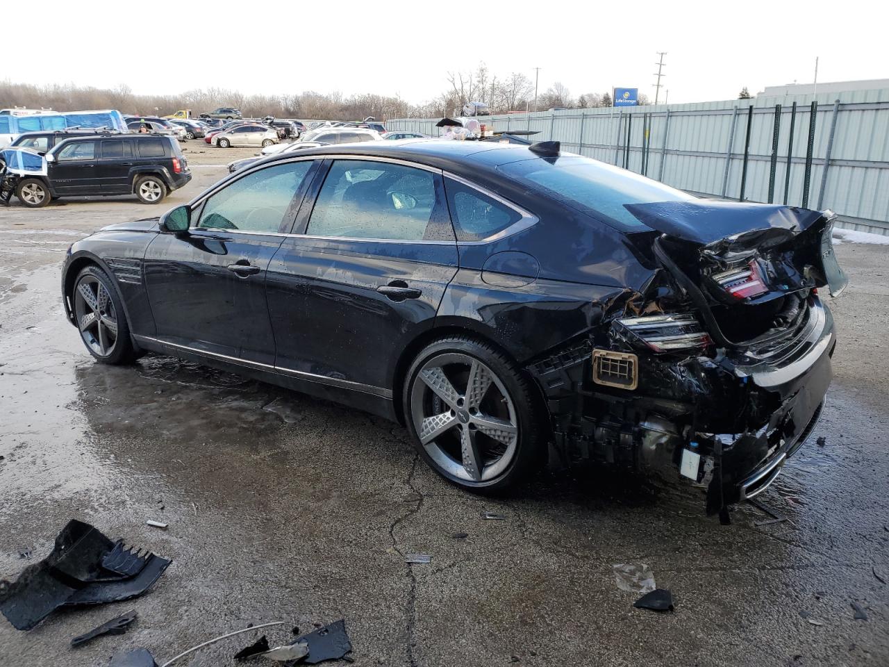 2023 GENESIS G80 BASE VIN:KMTGB4SD1PU156195