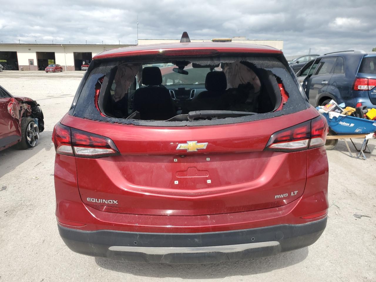 2022 CHEVROLET EQUINOX LT VIN:3GNAXUEV9NS121757