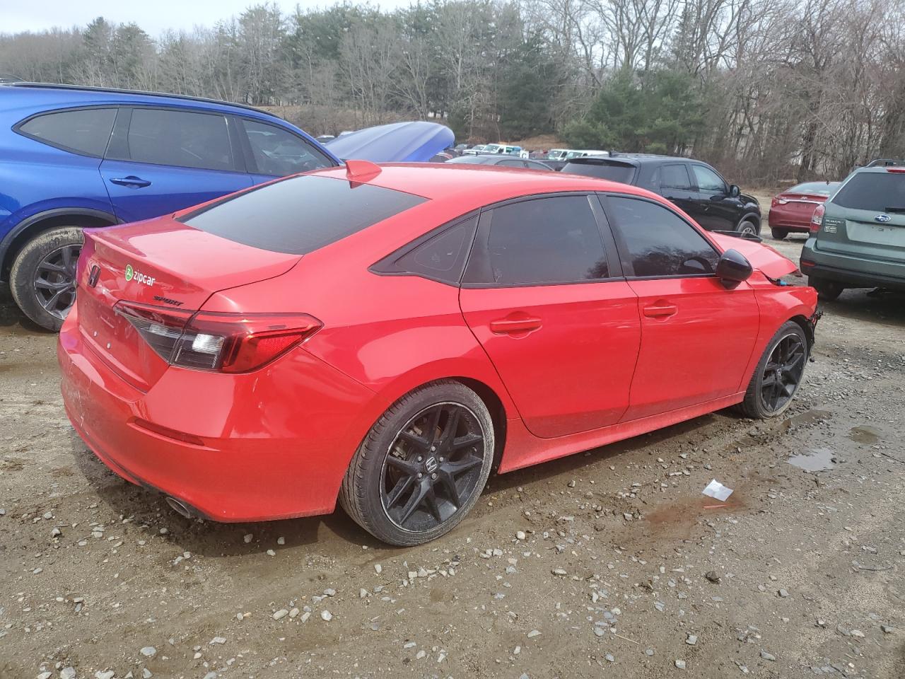 2022 HONDA CIVIC SPORT VIN:2HGFE2F51NH502398