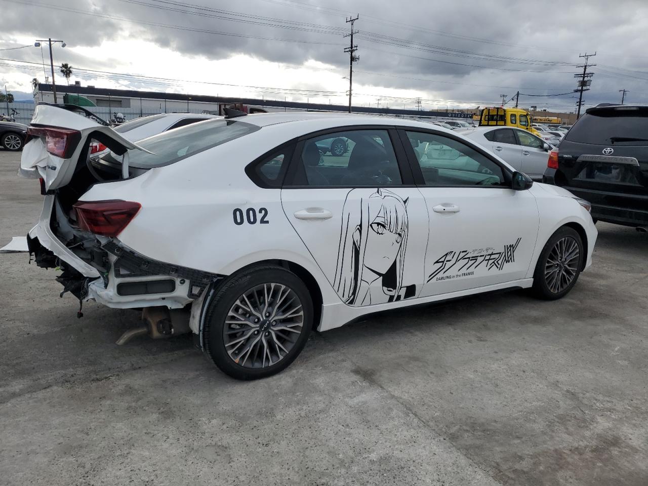 2022 KIA FORTE GT LINE VIN:3KPF54AD4NE507521