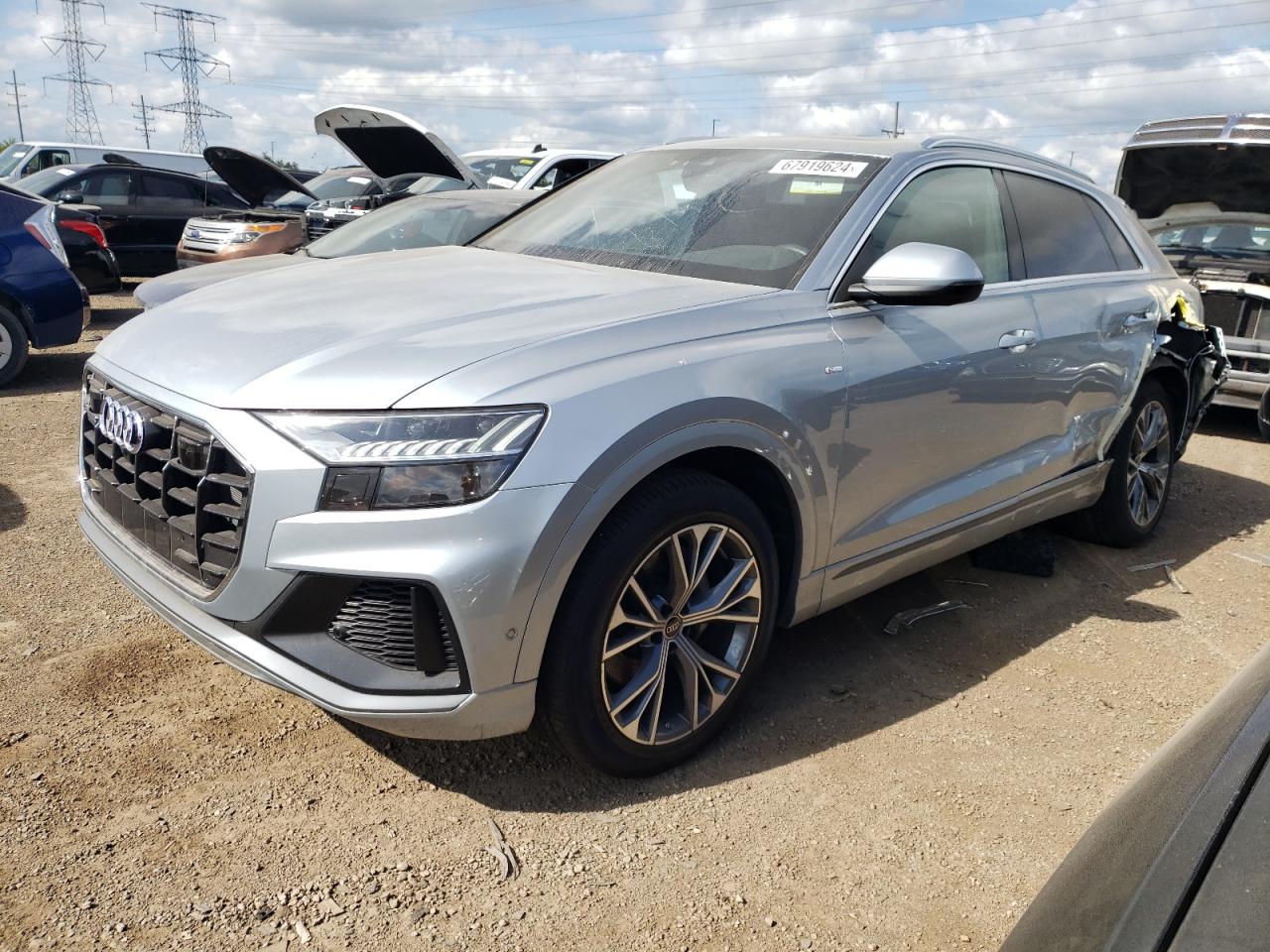 2023 AUDI Q8 PREMIUM PLUS S-LINE VIN:WA1EVBF16PD031298