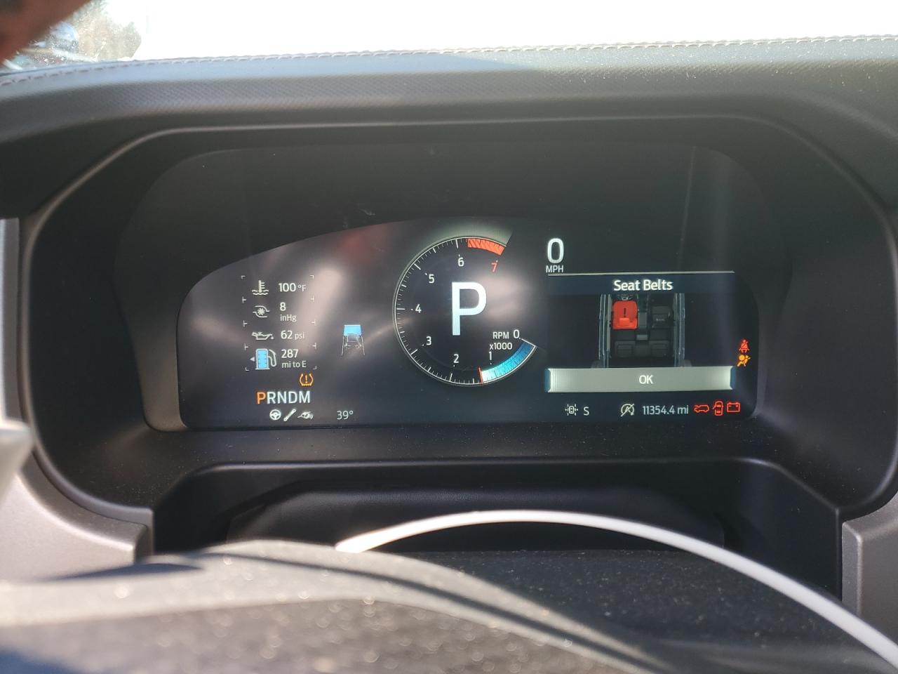 2023 FORD BRONCO RAPTOR VIN:1FMEE5JR7PLB91020