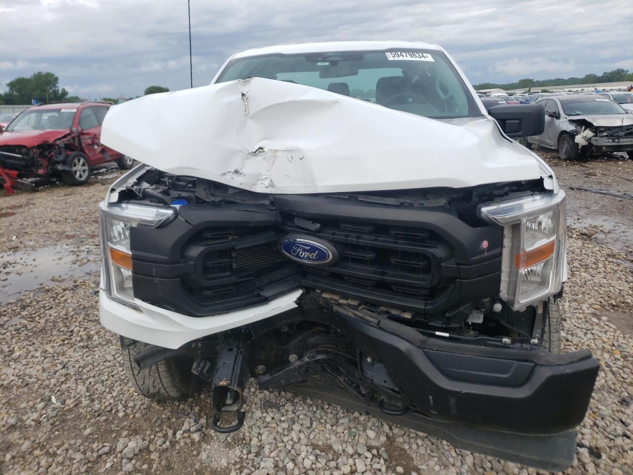 2022 FORD F150 SUPER CAB VIN:1FTFX1E54NKE29525