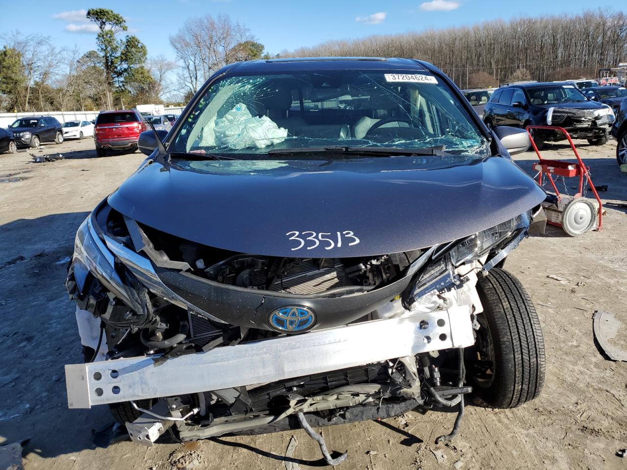 2022 TOYOTA SIENNA XLE VIN:3N1CP5BVXLL534924