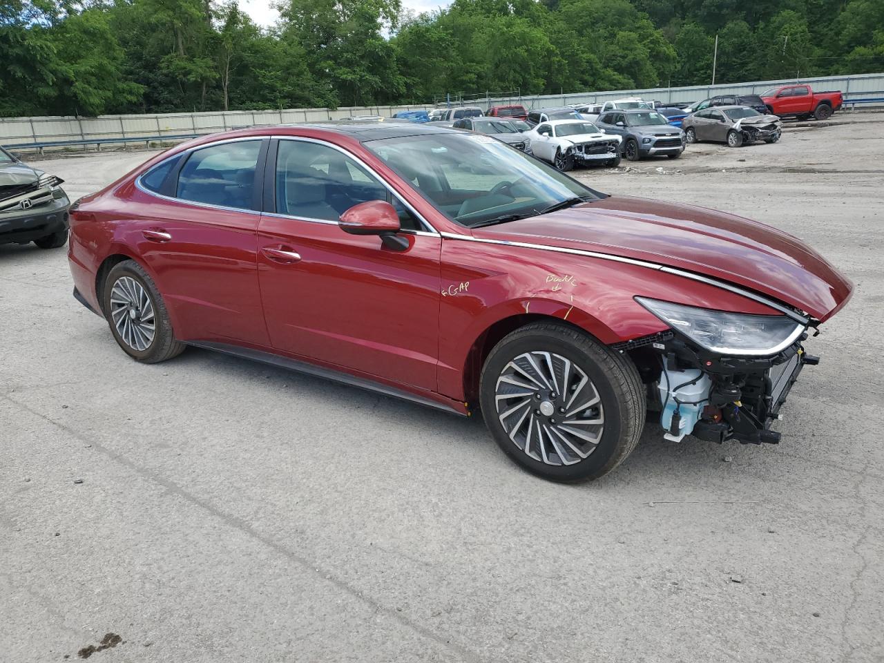 2023 HYUNDAI SONATA HYBRID VIN:KMHL54JJ2PA076154