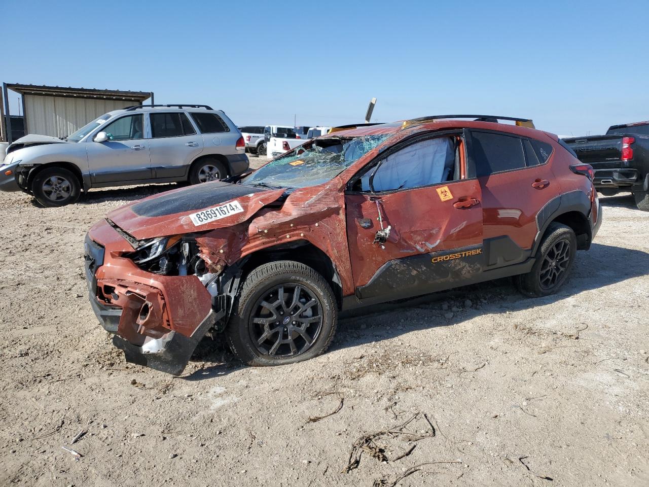 2024 SUBARU CROSSTREK WILDERNESS VIN:4S4GUHU66R3763597