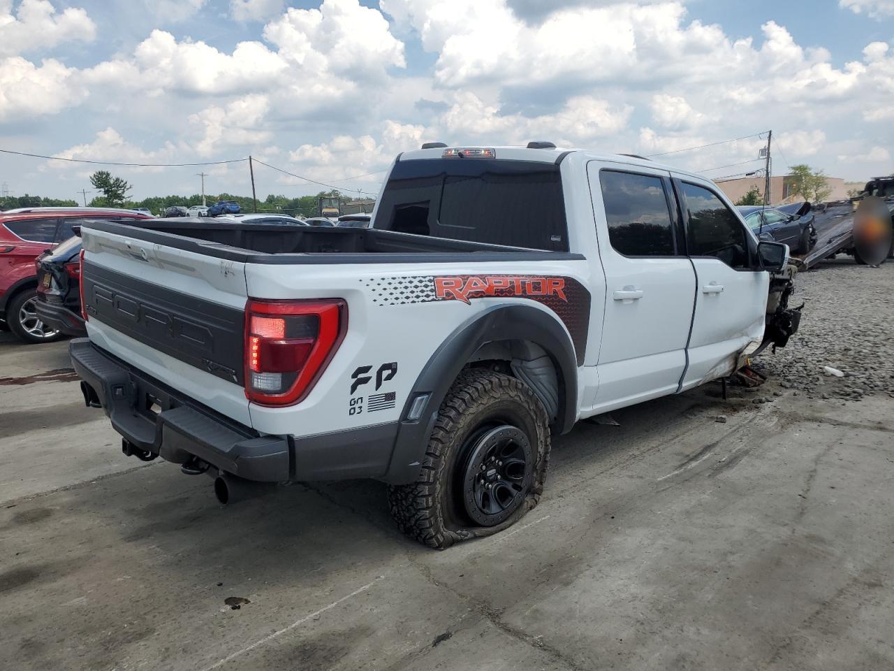 2022 FORD F150 RAPTOR VIN:1FTFW1RG6NFA83520