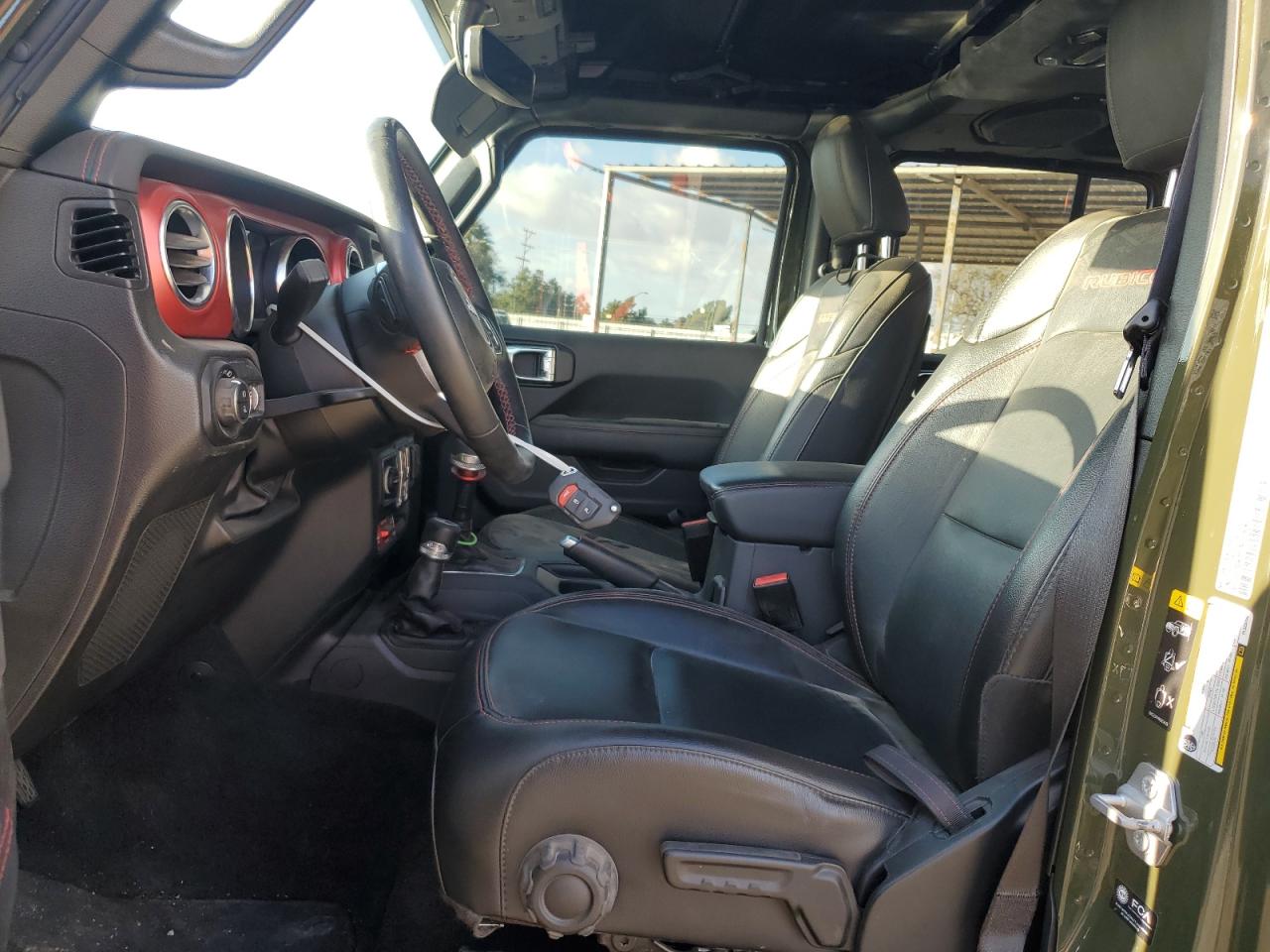 2023 JEEP GLADIATOR RUBICON VIN:1C6JJTBG0PL525735