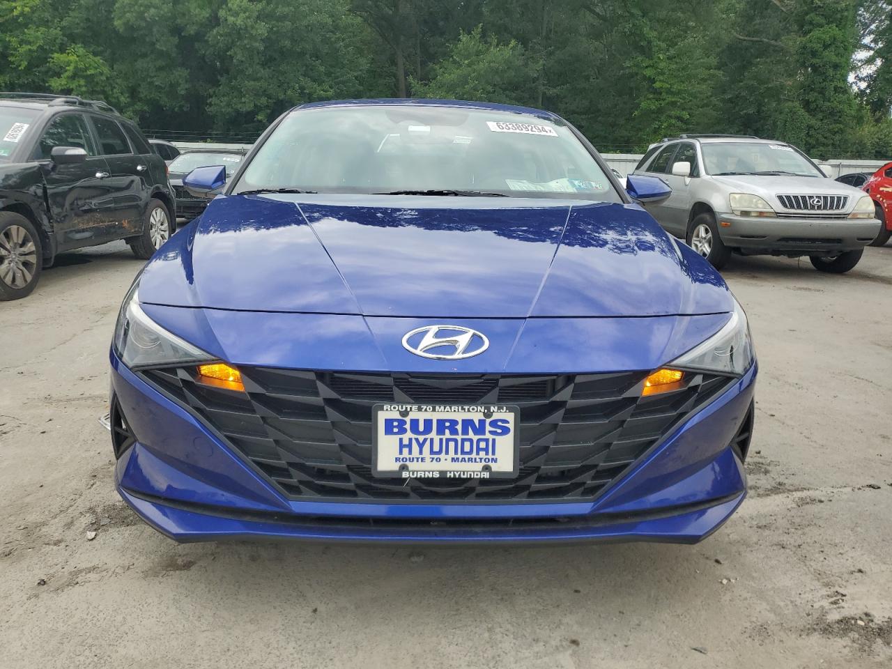 2023 HYUNDAI ELANTRA BLUE VIN:KMHLM4AJ1PU078656