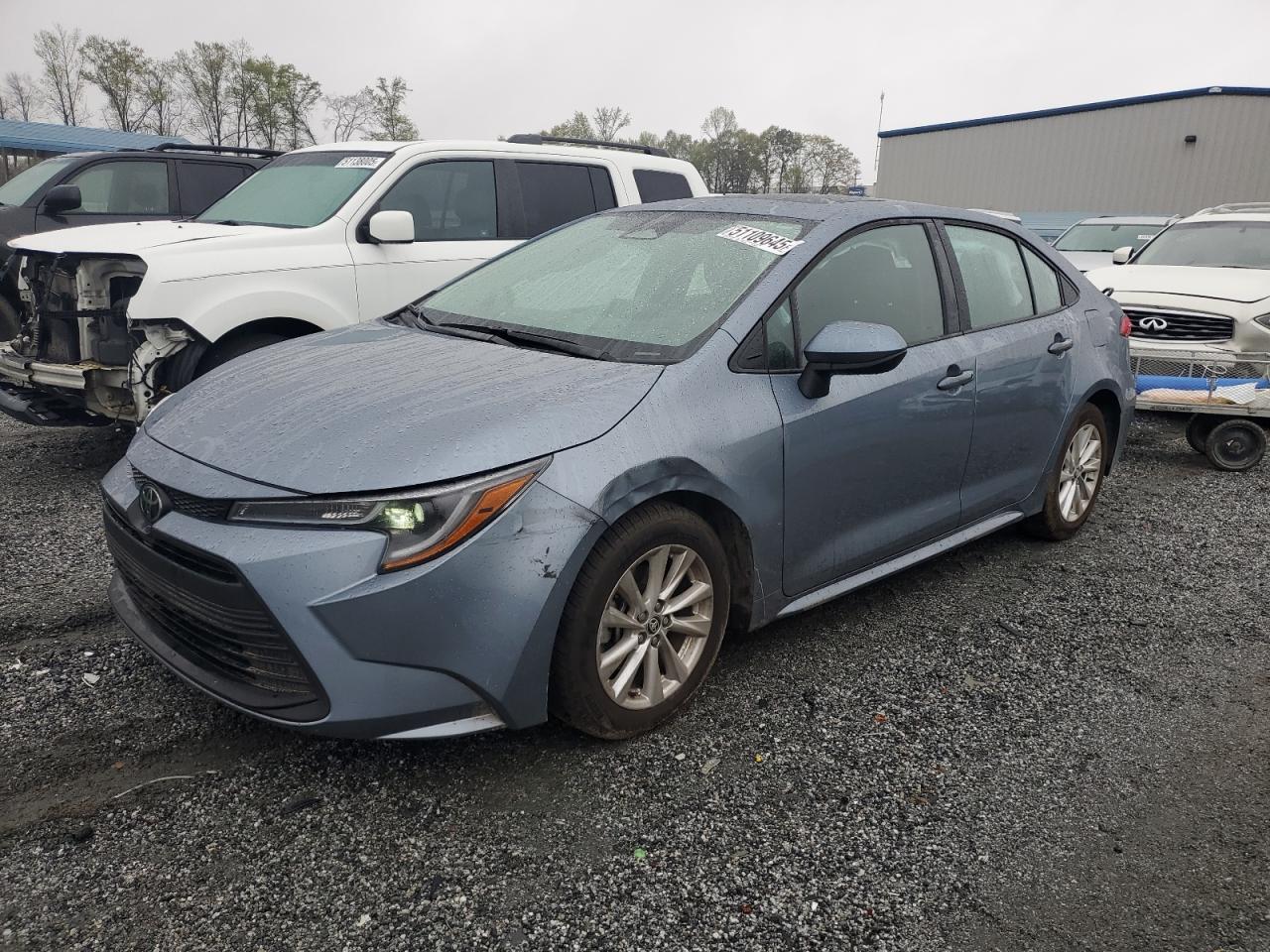 2023 TOYOTA COROLLA LE VIN:5YFB4MDE3PP050563
