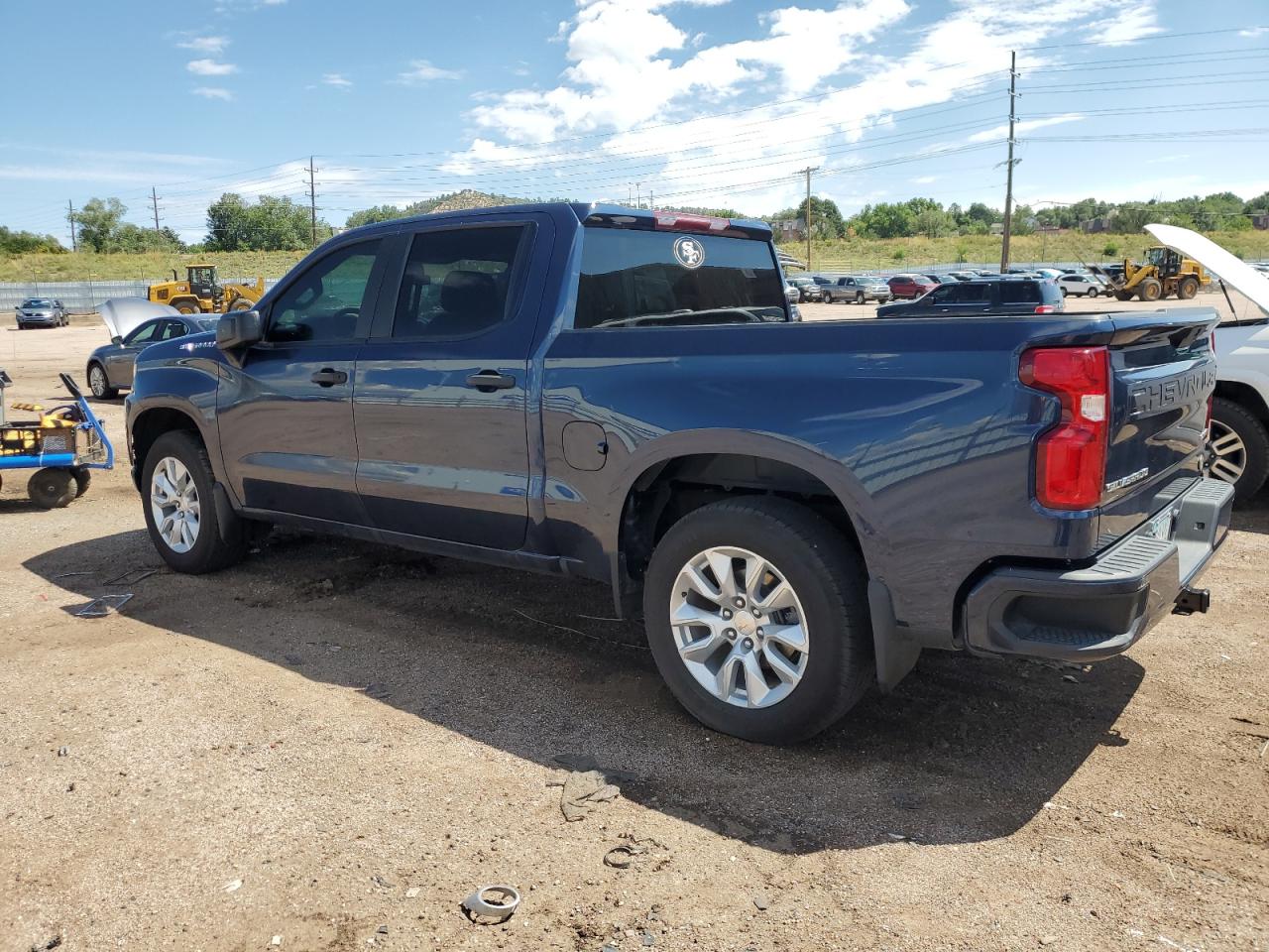 2022 CHEVROLET SILVERADO LTD C1500 CUSTOM VIN:1GCPWBEK8NZ168524