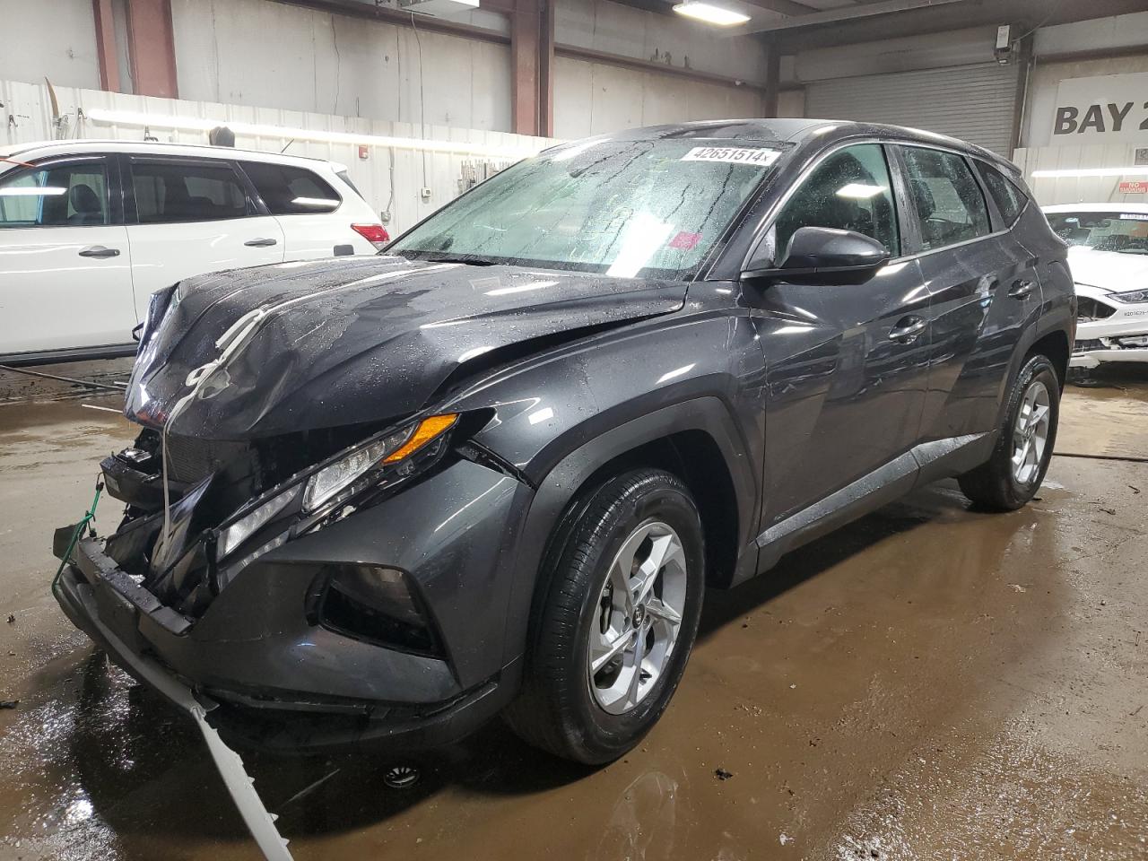 2022 HYUNDAI TUCSON SE VIN:5NMJACAE8NH028780