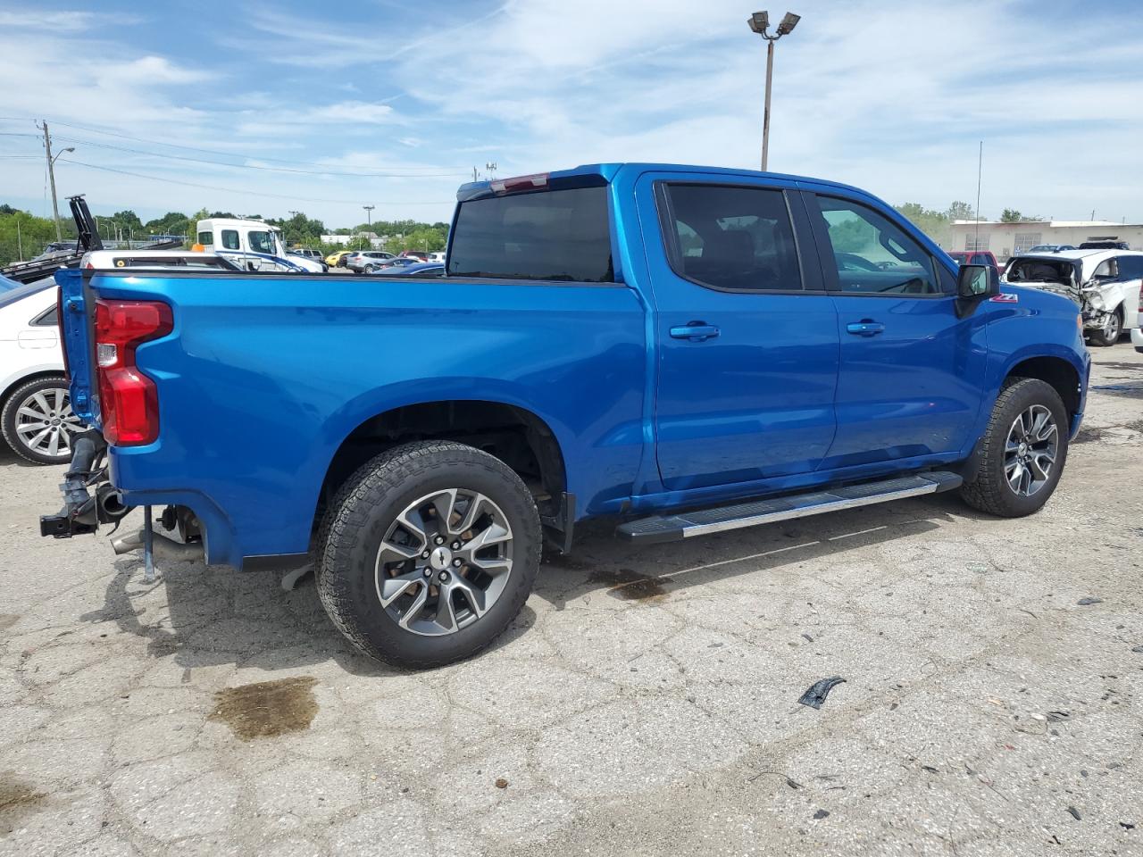 2022 CHEVROLET SILVERADO K1500 RST VIN:1GCUDEED3NZ599848