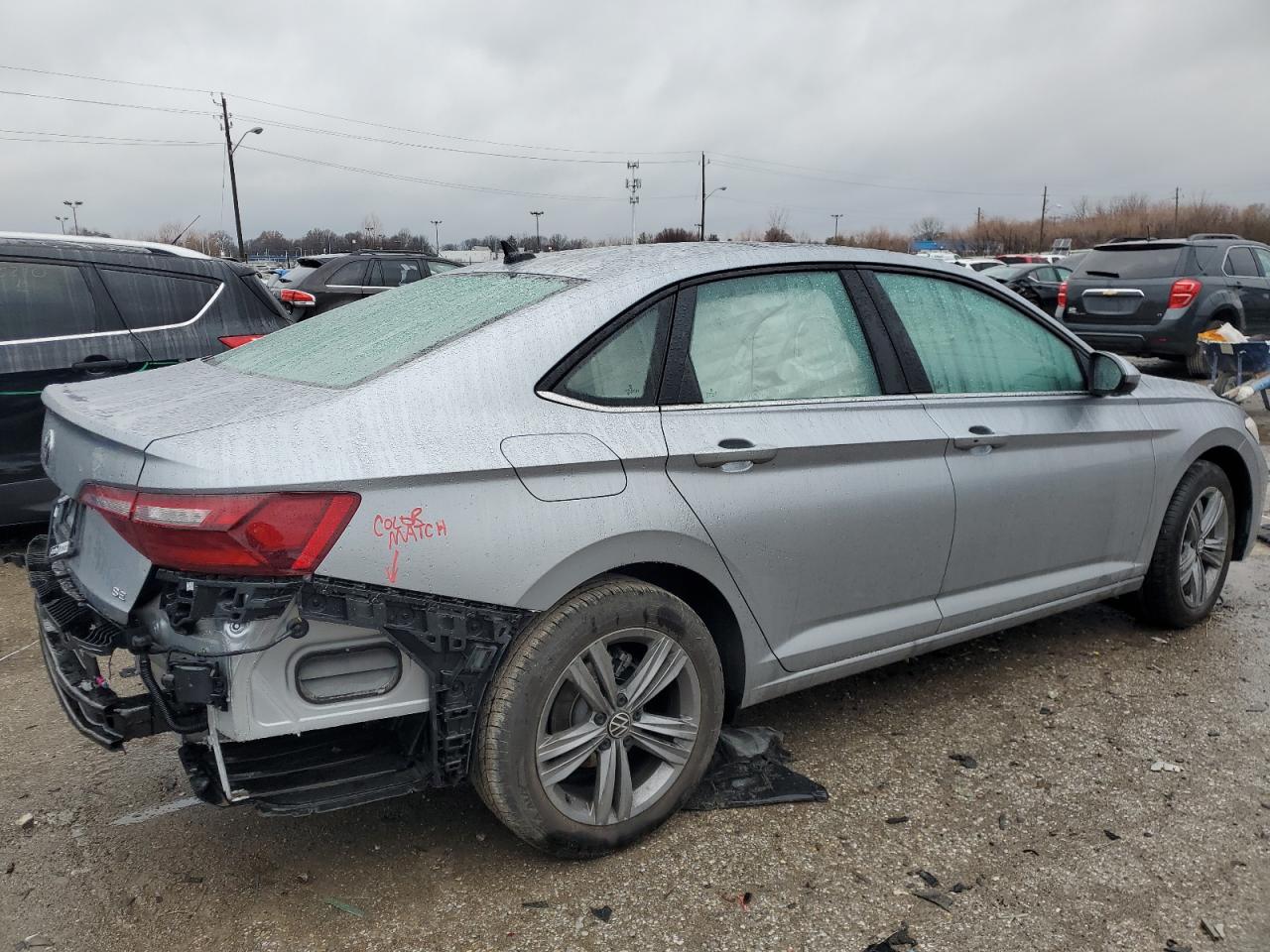 2024 VOLKSWAGEN JETTA SE VIN:3VW7M7BU2RM096796