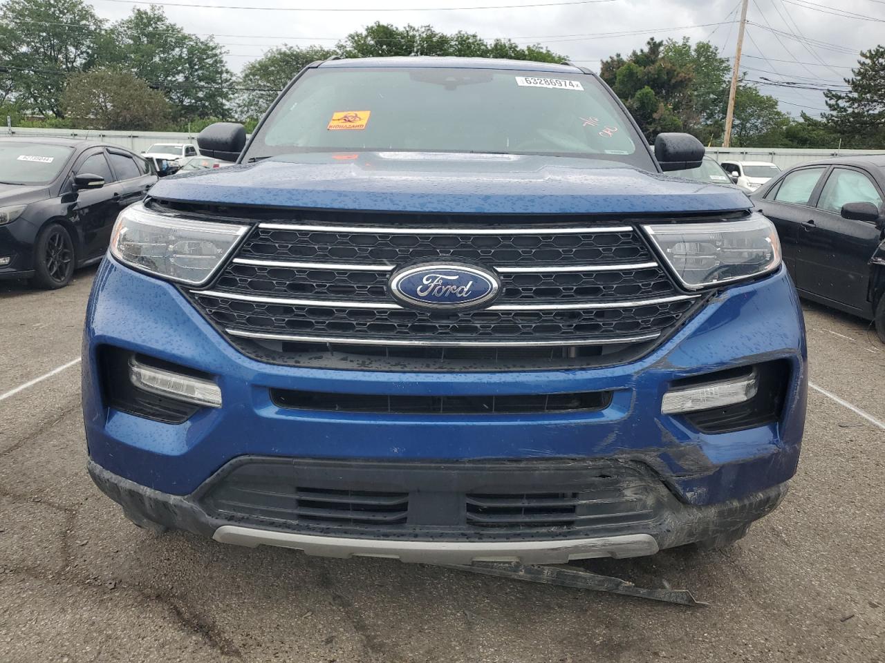 2022 FORD EXPLORER XLT VIN:1FMSK8DH4NGA86778