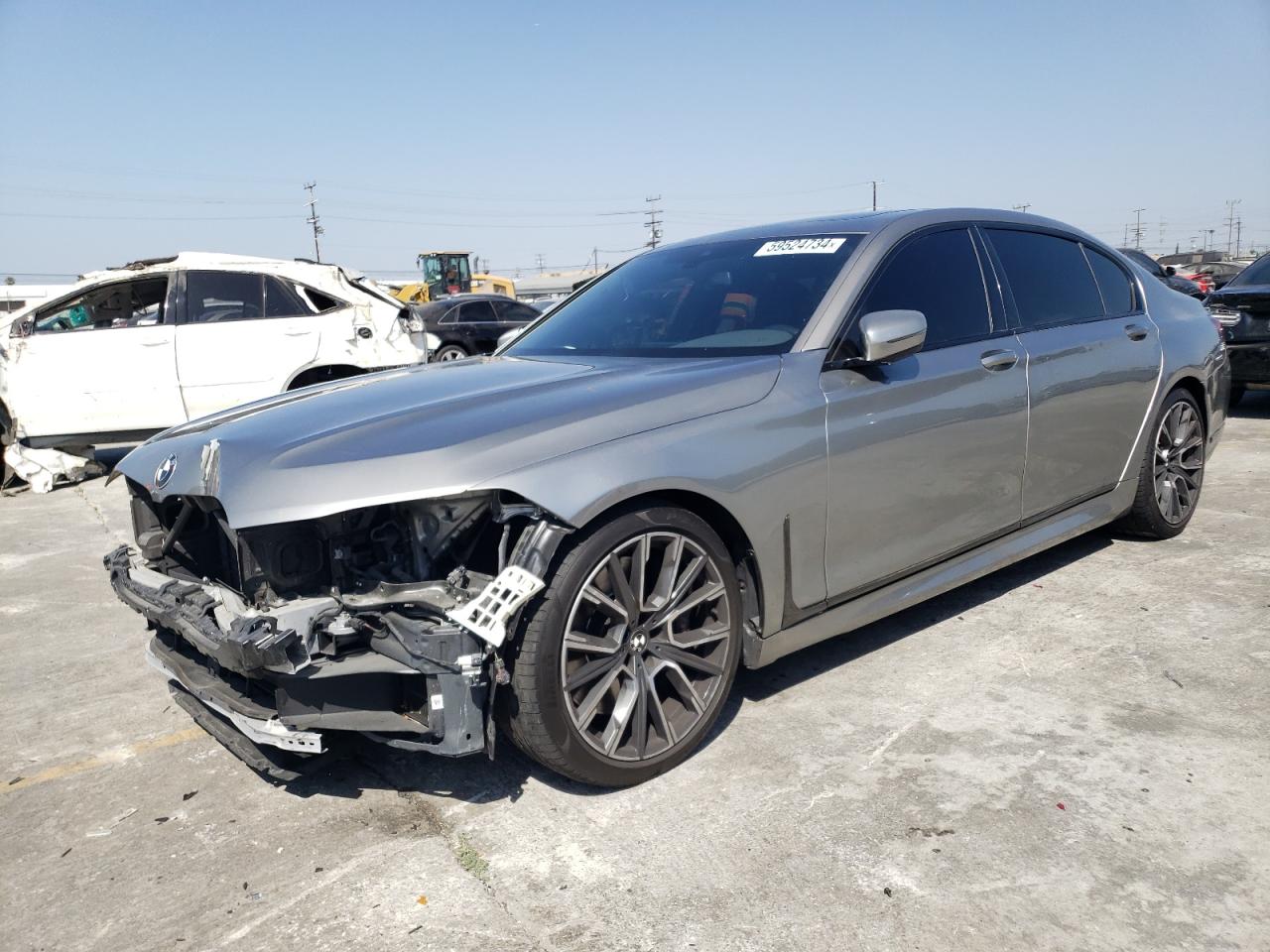 2022 BMW 740 I VIN:WBA7T2C03NCJ72670