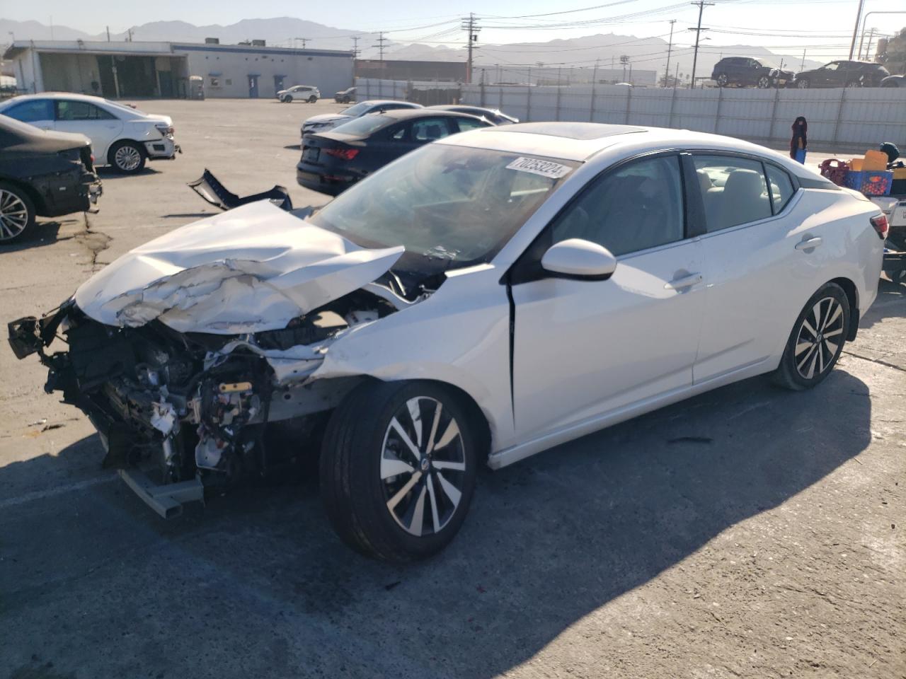 2022 NISSAN SENTRA SV VIN:3N1AB8CV9NY239647