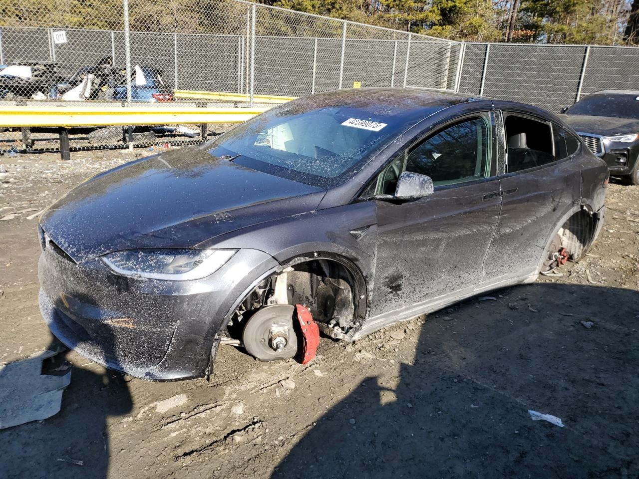 2024 TESLA MODEL X  VIN:7SAXCBE61RF448716