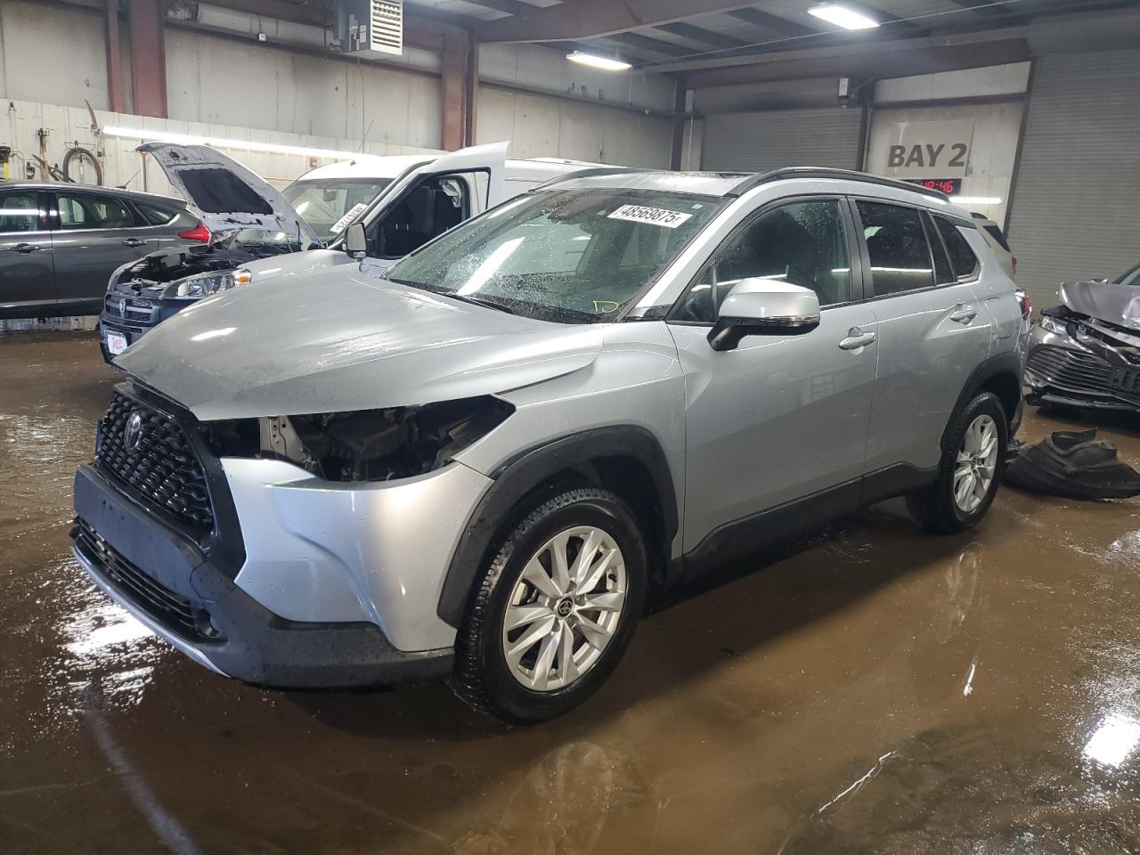 2022 TOYOTA COROLLA CROSS LE VIN:7MUBAABG3NV030271