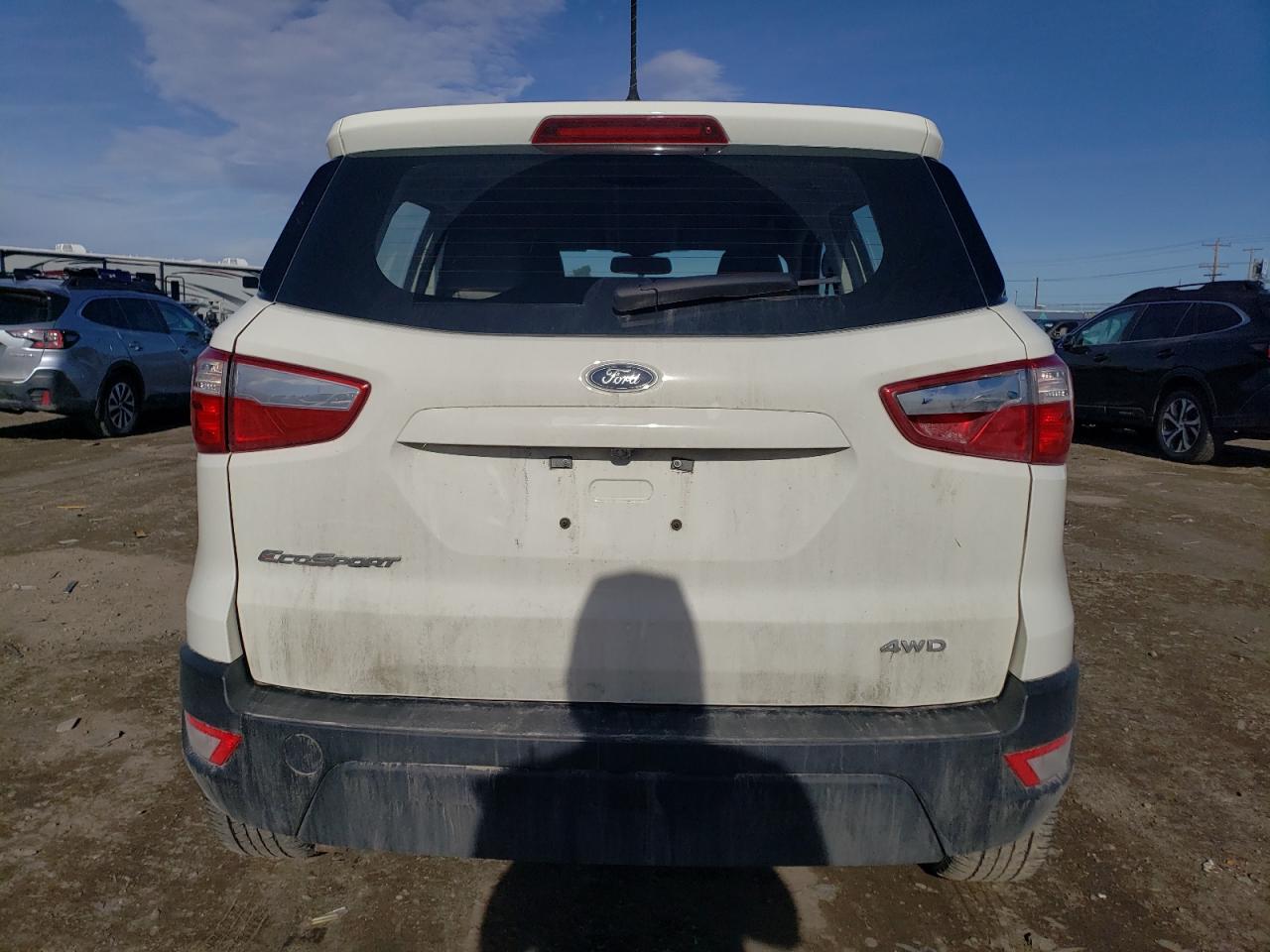 2022 FORD ECOSPORT S VIN:MAJ6S3FL4NC463469