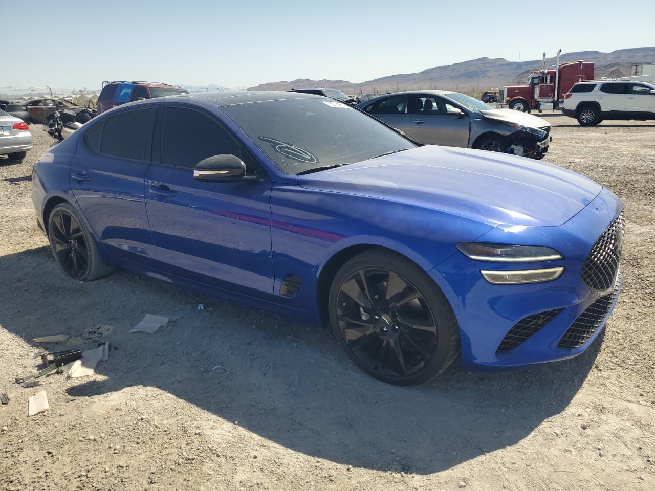 2023 GENESIS G70 BASE VIN:KMTG34TA9PU105285