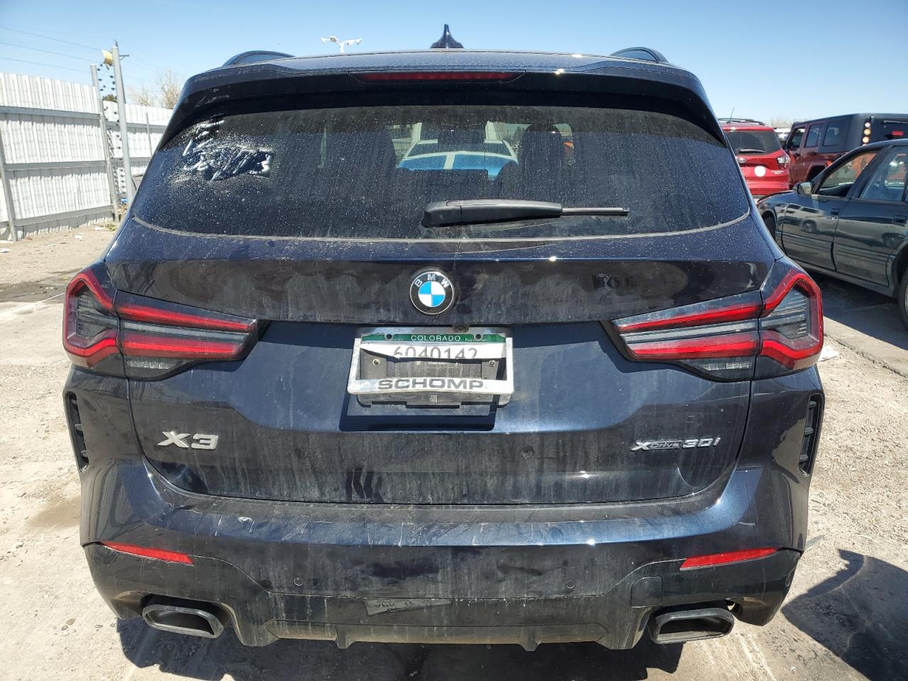 2024 BMW X3 XDRIVE30I VIN:5UX53DP01R9V62541